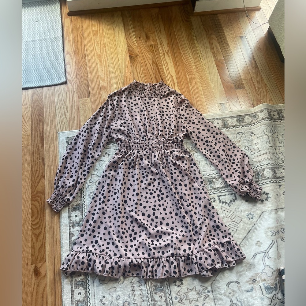 Mock Neck Dress